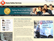 Tablet Screenshot of homesafety.net